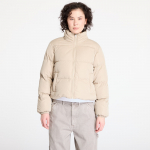 Urban Classics Ladies Short Peached Puffer Jacket Wet Sand - Suurus XL (TB4759-04732 Joped)