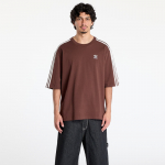 adidas Adicolor Oversized T-Shirt Auburn/ Off White - Suurus XL (KA0476 T-s&auml;rgid)
