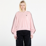 adidas Terry Towel V Neck Long Sleeves Polo Shirt Sandy Pink - Suurus XL (KD1400 T-s&auml;rgid)