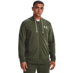 Under Armour Rival Terry Lc Fz Green - Suurus XL (1370409-390 Džemprid)