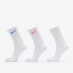 Nike Everyday Plus Cushioned Training Crew Socks 3-Pack Multi-Color - Suurus XL (SX6888-938 Sokid)