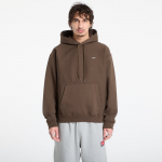 Nike Solo Swoosh Men's Pullover Hoodie Dark Hazel/ White - Suurus XXL (HV1082-212 Džemprid)