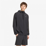 adidas Tech Trefoil Essentials Hooded Full Zip Track Top Black - Suurus XXL (KH3023 Džemprid)