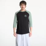 Horsefeathers Global Raglan T-Shirt Black/ Iceberg Green - Suurus XL (SM1412B T-s&auml;rgid)