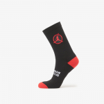 Jordan Flight Club Cushioned Crew Socks Black/ University Red/ University Red - Suurus XL (IF3502-010 Sokid)