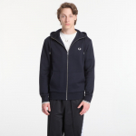 Fred Perry Hooded Zip Through Sweatshirt Black - Suurus XL (J7536 795 Džemprid)