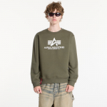 Alpha Industries Basic Hoody Small Logo II Dark Olive - Suurus XXL (178302-142 Džemprid)