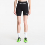Nike Pro Seamless Women's High-Waisted 5" Biker Shorts Black/ White - Suurus XL (IR4197-010 L&uuml;hikesed p&uuml;ksid)