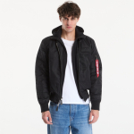 Alpha Industries MA-1 D-Tec Sleeve Embroidery Black/ Black - Suurus XXL (133104-515 Joped)