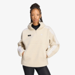 adidas Adiluna Season 2 x Jennie Fleece Hoodie Jacket Bliss - Suurus XL (LD4967 Džemprid)