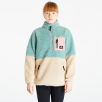 Horsefeathers Elvira Half-Zip Sweatshirt Frosty Green/ Beige - Suurus XL (TW033A Džemprid)