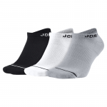 Jordan Jumpman No Show Socks (3 pack) - Suurus XL (SX5546-018 Sokid)