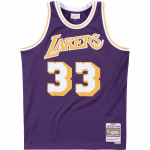 Mitchell & Ness NBA Swingman Jersey Los Angeles Lakers 1983-84 Kareem Abdul-Jabbar - Suurus XXL (SMJYAC18109-LALPURP83KAB T-s&auml;rgid)