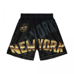 Mitchell & Ness NBA Big Face 4.0 Fashion ShortNew York Knicks Black - Suurus XL (PSHR1259-NYKYYPPPBLCK L&uuml;hikesed p&uuml;ksid)