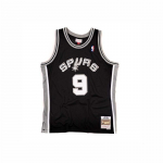Mitchell & Ness NBA Swingman San Antonio Spurs Tony Parker#9 - Suurus XS (SMJYLG19018-SASBLCK0 T-s&auml;rgid)