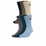 adidas Originals Trefoil Cushion Crew Socks 6 Pairs - Suurus XS (JY2680 )