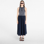 Sukienka Tommy Hilfiger Gold Button Poplin Mix Dress Breton Stripe Dark Night/ Ecru - Suurus XS (WW0WW49628 0X3 Kleidid)