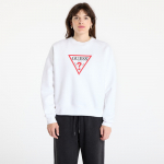 Guess Jeans Oversized Iconic Sweatshirt Pure White - Suurus XS (W4YQ00KC811-G011 Džemprid)