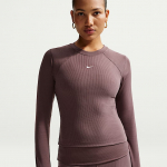 Nike Sportswear Chill Knit Women's Tight Long-Sleeve Ribbed Top Tattoo/ Sail - Suurus XS (IF0236-502 T-s&auml;rgid)