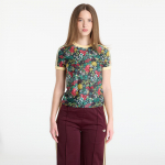 adidas X Liberty London 3 Stripes T-Shirt Black/ Bold Green/ Collegiate Green- Eqt Yellow - Suurus XS (KD5560 T-s&auml;rgid)