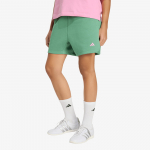 adidas 3 Stripes Studio Fleece Loose Shorts Preloved Green - Suurus XS (HZ0865 L&uuml;hikesed p&uuml;ksid)