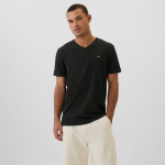 GAP Micro Logo Vneck Tee True Black - Suurus XS (502020-03 T-s&auml;rgid)
