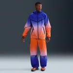 Nike Tech Men's Woven Pants Game Royal/ Safety Orange - Suurus XS (II4634-480 P&uuml;ksid)