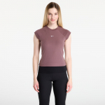 Nike Sportswear Chill Knit Women's Tight Short-Sleeve Ribbed Top Tattoo/ Sail - Suurus XS (IF0242-502 T-s&auml;rgid)