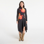 Sukienka Desigual Mila Dress Black - Suurus XS (25WWVK402000 Kleidid)