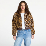 Urban Classics Ladies Cropped Faux Fur Leo Jacket Leo - Suurus XS (TB7938-01720 Joped)