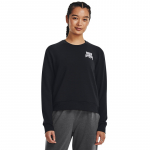 Under Armour Rival Terry Graphic Crew Black - Suurus XS (1379477-001 Džemprid)