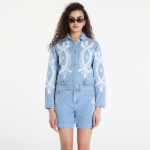 Desigual Chaq Border Coat Blue - Suurus XS (26SWED045053 Joped)