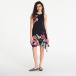 Sukienka Desigual Vest Nala Asimetrico Dress Black - Suurus XS (26SWVW462000 Kleidid)