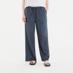 Calvin Klein Jeans Linen Weekend Casual Pant Biloxi Blues - Suurus XS (LV047F631G 3Q1 P&uuml;ksid)