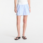 Nike Sportswear Chill Poplin Women's Loose Stripe Shorts Lt Photo Blue/ Hydrogen Blue/ Summit White - Suurus XS (II4230-435 L&uuml;hikesed p&uuml;ksid)
