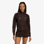 adidas Knitted Crochet Firebird Track Top Aurora Coffee - Suurus XS (KE0202 Džemprid)