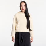 Urban Classics Fluffy Hoody White Sand - Suurus XS (TB7105-02903 Džemprid)