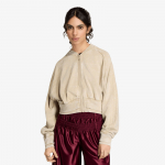 adidas Sst Double Layered Cropped Track Top Khaki Three - Suurus XS (KT2228 Džemprid)