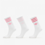 adidas 3-Stripes Crew Socks 3-Pack Bliss Pink/ Clear Pink/ Pink Fusion - Suurus XS (KX2784 Sokid)
