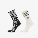 adidas Animal Graphic Crew Sock 2-Pack Off White/ Black - Suurus XS (KS9437 Sokid)