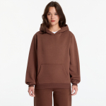 Urban Classics Ladies Fluffy Hoody Chocolate Brown - Suurus XS (TB7105-14274 Džemprid)