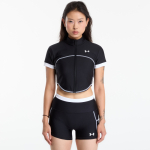 Under Armour HeatGear Novelty SS FZ Black - Suurus XS (6013658-001 T-s&auml;rgid)