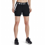 Under Armour Wmns Play Up 2-in-1 &scaron;ortai - Suurus XS (1351981-001 L&uuml;hikesed p&uuml;ksid)