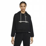 Nike Wmns Dri-FIT Swoosh Fly Standard Issue Basketball Hoodie džemperis - Suurus XS (DA6483-010 Džemprid)