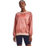 Under Armour Wmns Rush Woven Shine Crewneck džemperis - Suurus XS (1364012-649 Džemprid)