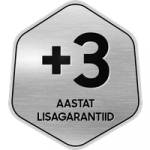 + 3-aastane lisagarantii 70-98-tollistele teleritele