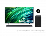 55-tolline Neo QLED 4K QNX1D Tizen OS Smart TV ja &Uuml;likitsas ribak&otilde;lar HW-S700D 3.1ch Subwoofer