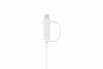 Kombineeritud kaabel (C-t&uuml;&uuml;pi ja mikro-USB)