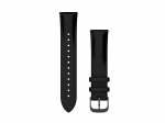 Acc, 20mm Band, Black Leather + Brushed Slate, WW/APAC