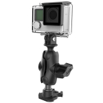 GOPRO BASE & CAMERA ADAPTER W/ SHRT ARM